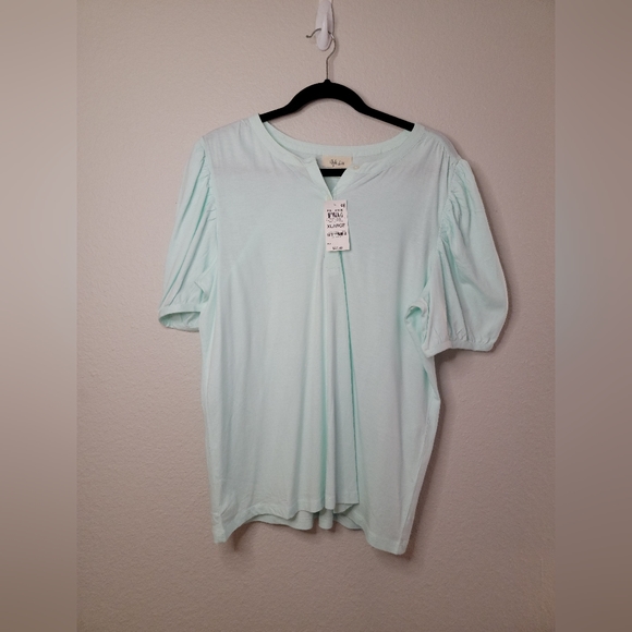 NWT Style and Co Poet Blouse Size XL - Picture 3 of 6